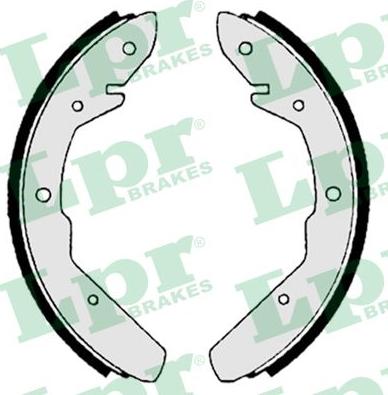 LPR 04080 - Brake Shoe Set autospares.lv