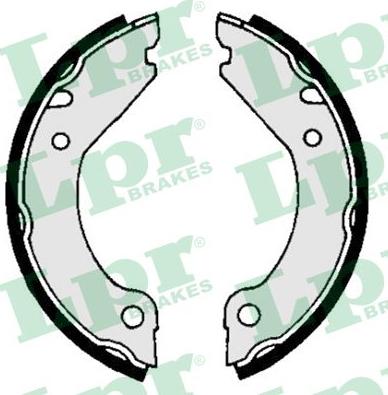 LPR 04280 - Brake Shoe Set, parking brake autospares.lv