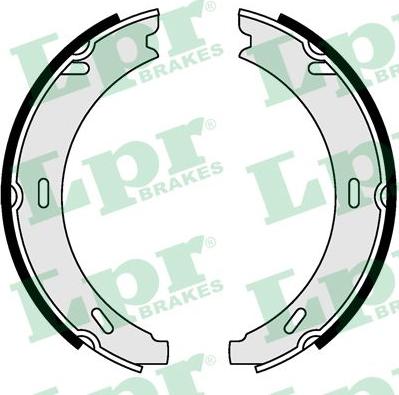 LPR 04730 - Brake Shoe Set, parking brake autospares.lv