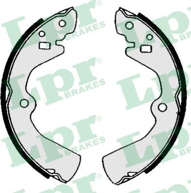 LPR 05480 - Brake Shoe Set autospares.lv