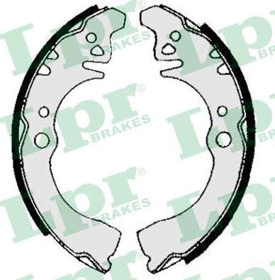 LPR 05640 - Brake Shoe Set autospares.lv