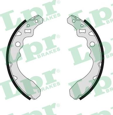 LPR 05650 - Brake Shoe Set autospares.lv