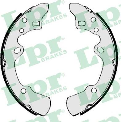 LPR 05620 - Brake Shoe Set autospares.lv