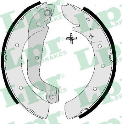 LPR 05020 - Brake Shoe Set autospares.lv