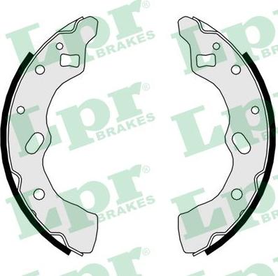 LPR 05315 - Brake Shoe Set autospares.lv