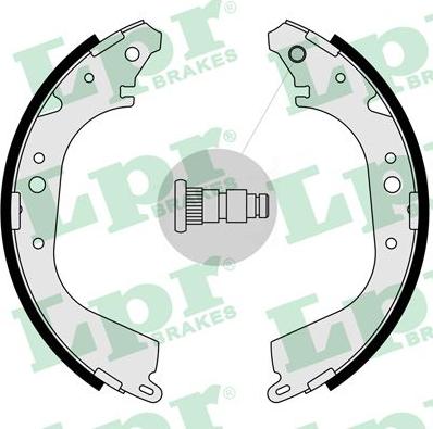 LPR 05280 - Brake Shoe Set autospares.lv