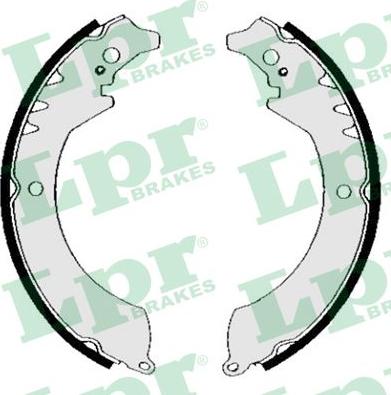 LPR 05230 - Brake Shoe Set autospares.lv