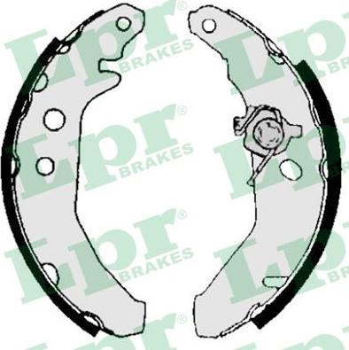 LPR 05740 - Brake Shoe Set autospares.lv