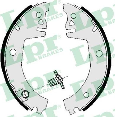 LPR 05780 - Brake Shoe Set autospares.lv