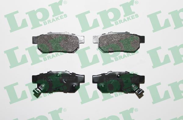 LPR 05P991 - Brake Pad Set, disc brake autospares.lv