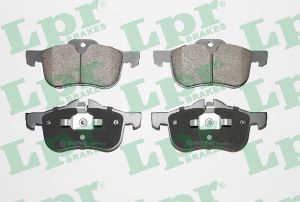 LPR 05P952 - Brake Pad Set, disc brake autospares.lv