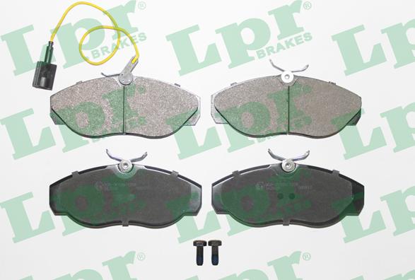 LPR 05P964 - Brake Pad Set, disc brake autospares.lv