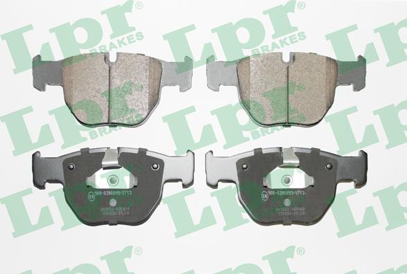 LPR 05P909 - Brake Pad Set, disc brake autospares.lv