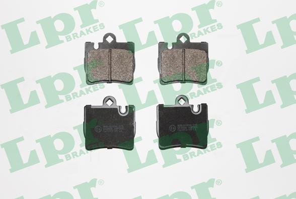 LPR 05P900 - Brake Pad Set, disc brake autospares.lv