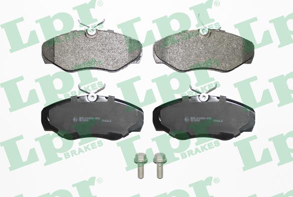 LPR 05P908 - Brake Pad Set, disc brake autospares.lv