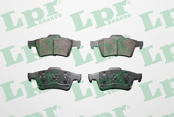 LPR 05P907 - Brake Pad Set, disc brake autospares.lv