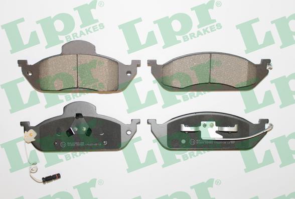 LPR 05P983 - Brake Pad Set, disc brake autospares.lv