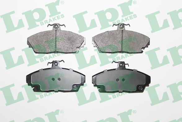 LPR 05P924 - Brake Pad Set, disc brake autospares.lv