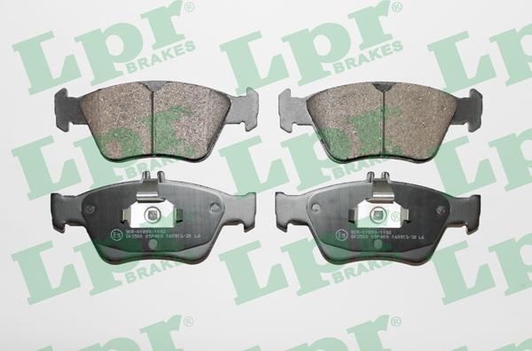 LPR 05P409 - Brake Pad Set, disc brake autospares.lv