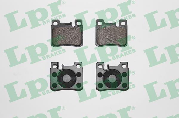 LPR 05P485 - Brake Pad Set, disc brake autospares.lv