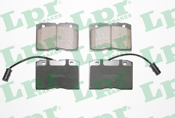 LPR 05P425 - Brake Pad Set, disc brake autospares.lv