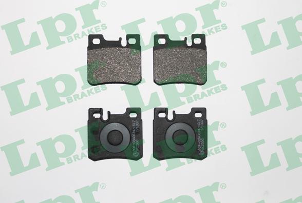 LPR 05P428 - Brake Pad Set, disc brake autospares.lv