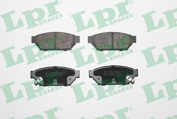 LPR 05P547 - Brake Pad Set, disc brake autospares.lv