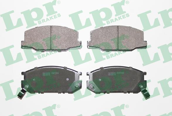 LPR 05P553 - Brake Pad Set, disc brake autospares.lv