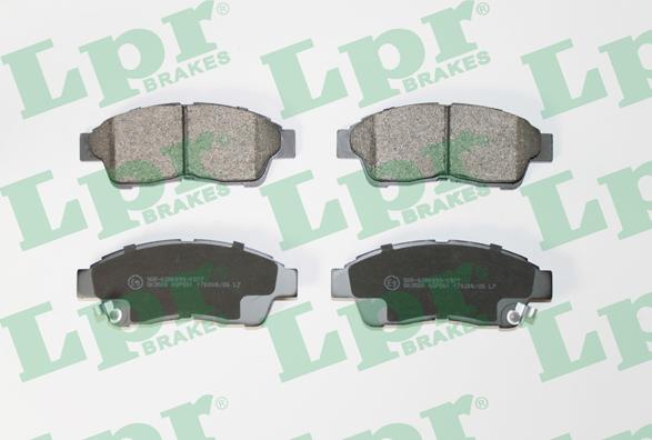 LPR 05P561 - Brake Pad Set, disc brake autospares.lv