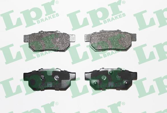 LPR 05P505 - Brake Pad Set, disc brake autospares.lv