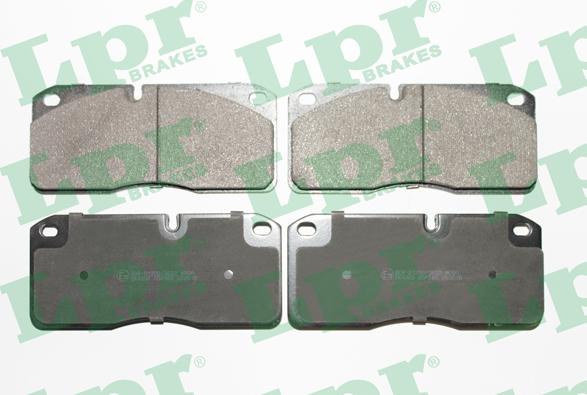 LPR 05P586 - Brake Pad Set, disc brake autospares.lv