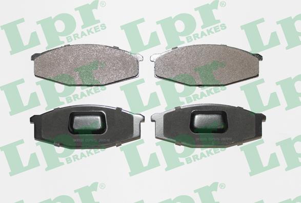 LPR 05P575 - Brake Pad Set, disc brake autospares.lv