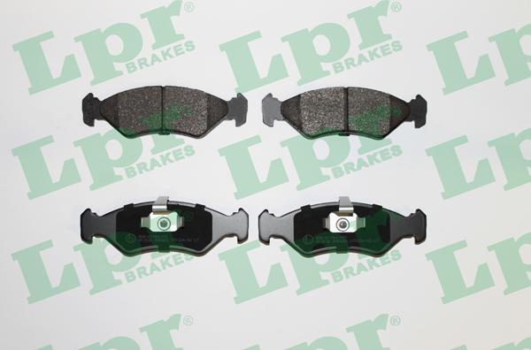 LPR 05P655 - Brake Pad Set, disc brake autospares.lv