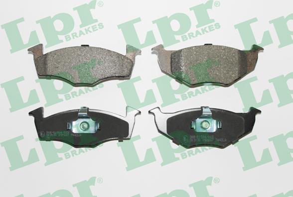 LPR 05P667 - Brake Pad Set, disc brake autospares.lv