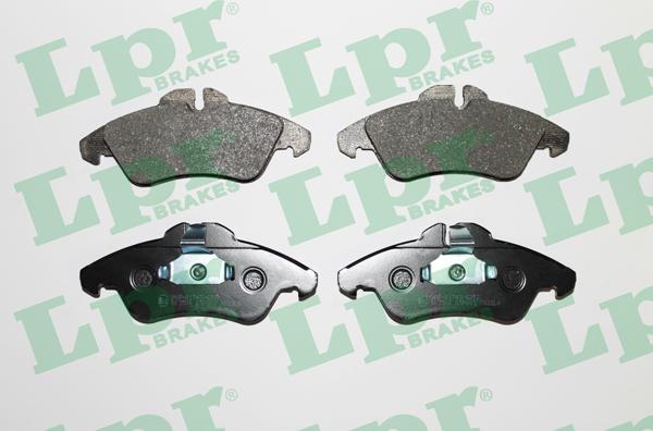 LPR 05P608 - Brake Pad Set, disc brake autospares.lv