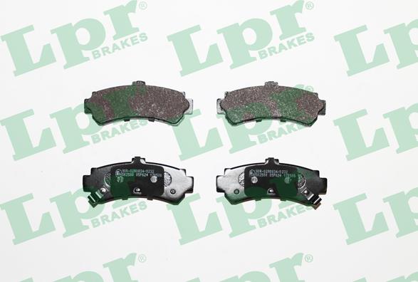 LPR 05P624 - Brake Pad Set, disc brake autospares.lv