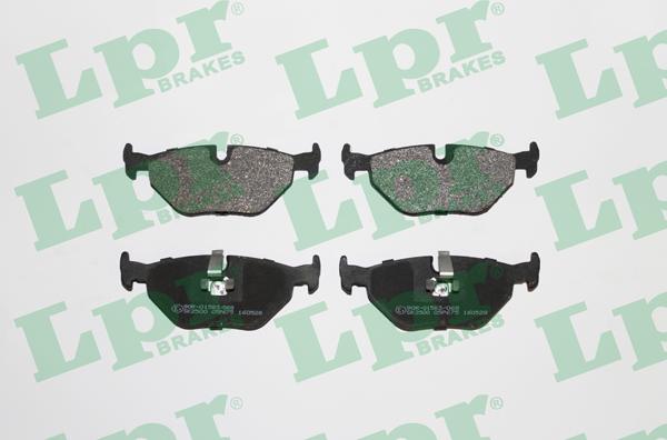 LPR 05P675 - Brake Pad Set, disc brake autospares.lv