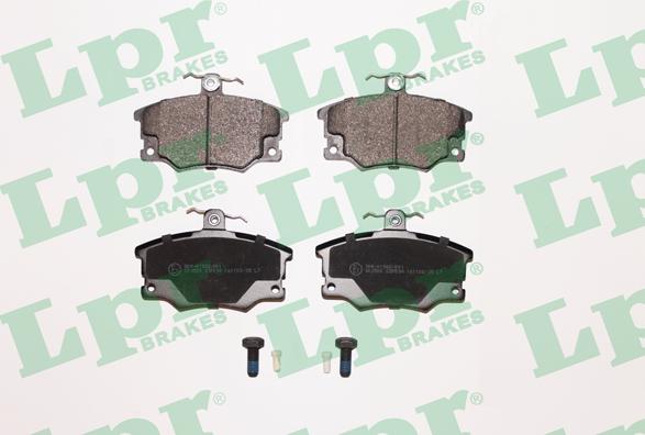 LPR 05P094 - Brake Pad Set, disc brake autospares.lv