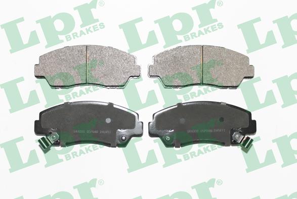 LPR 05P040 - Brake Pad Set, disc brake autospares.lv