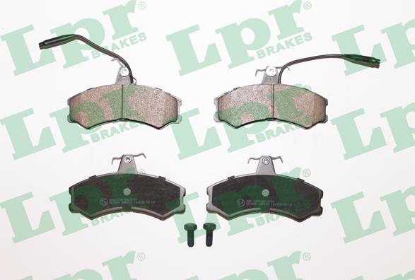 LPR 05P012 - Brake Pad Set, disc brake autospares.lv