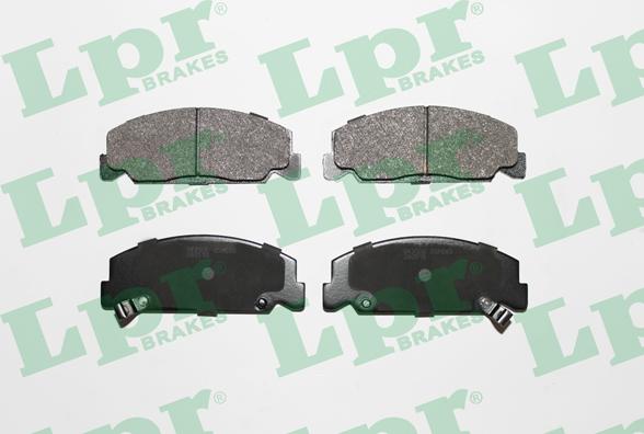 LPR 05P083 - Brake Pad Set, disc brake autospares.lv