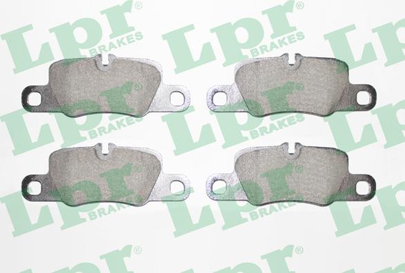 LPR 05P1998 - Brake Pad Set, disc brake autospares.lv