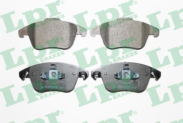 LPR 05P1903 - Brake Pad Set, disc brake autospares.lv