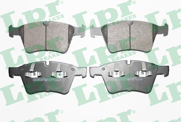 LPR 05P1912 - Brake Pad Set, disc brake autospares.lv