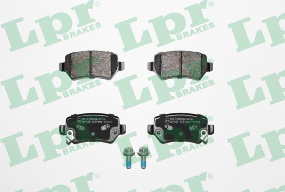 LPR 05P1983 - Brake Pad Set, disc brake autospares.lv