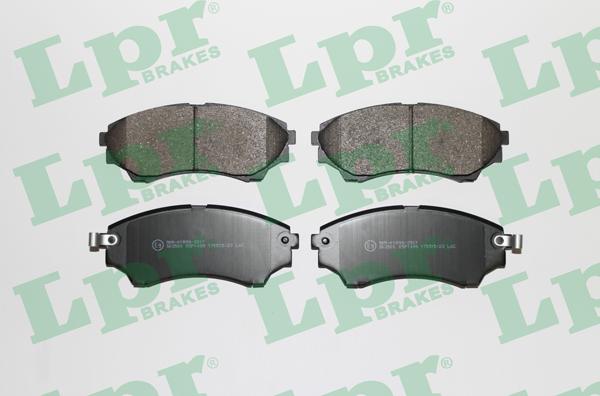 LPR 05P1499 - Brake Pad Set, disc brake autospares.lv