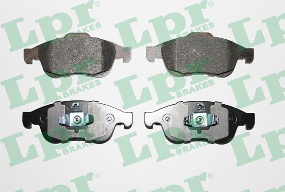 LPR 05P1493 - Brake Pad Set, disc brake autospares.lv