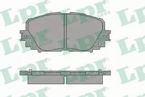 LPR 05P1459 - Brake Pad Set, disc brake autospares.lv