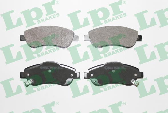 LPR 05P1456 - Brake Pad Set, disc brake autospares.lv