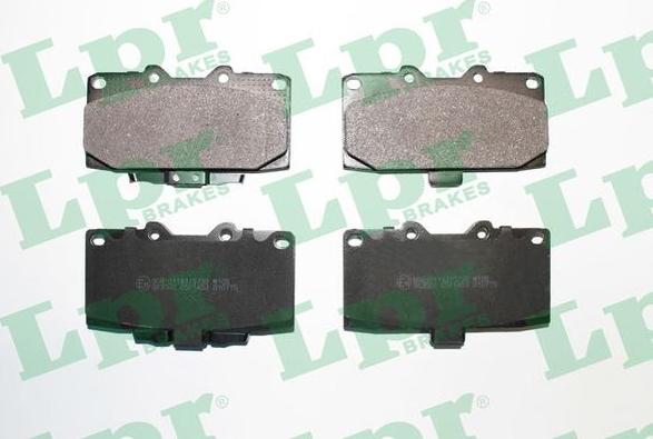 LPR 05P1453 - Brake Pad Set, disc brake autospares.lv